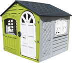 PalPlay DUŻY DOMEK OGRODOWY DLA DZIECI OTWIERANE OKIENNICE STORM
