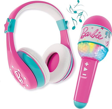 BARBIE SOUND SŁUCHAWKI I MIKROFON BLUETOOTH Z GŁOŚNIKIEM Lisciani