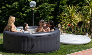 SPA OGRODOWE Z HYDROMASAŻEM MSpa RIMBA 6 osobowe GENERATOR OZONU RB062