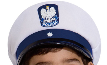 STRÓJ POLICJANTA Drogówka POLSKI POLICJANT 104 cm