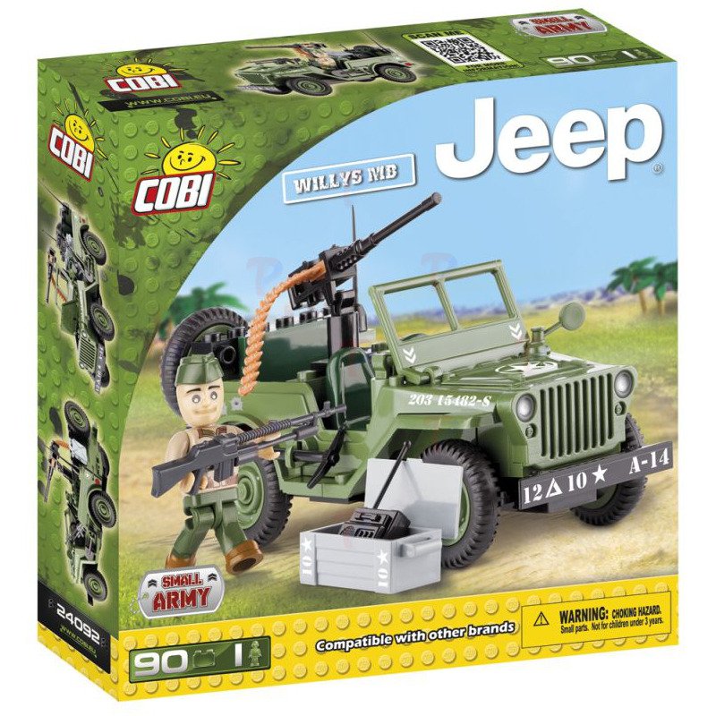 Small Army Jeep Willys Mb Klocki Cobi El Akc Sklep