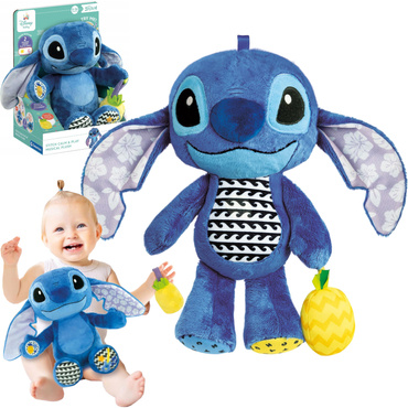 CLEMENTONI DISNEY INTERAKTYWNA MASKOTKA STITCH MIĘKKA 0+ DŹWIĘKI