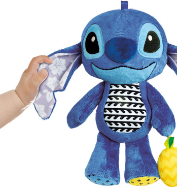 CLEMENTONI DISNEY INTERAKTYWNA MASKOTKA STITCH MIĘKKA 0+ DŹWIĘKI