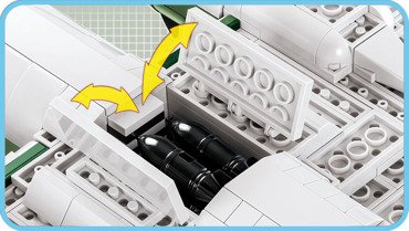 COBI klocki SAMOLOT B-17F Memphis Belle BOEING 5707