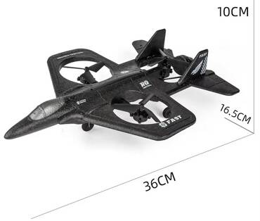 DRON SAMOLOT ZDALNIE STEROWANY FALCON MYŚLIWIEC RC LED USB