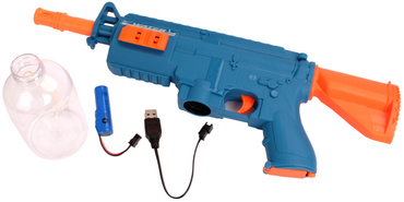 ELEKTRYCZNY PISTOLET NA WODĘ DUŻY AUTOMATYCZNY KARABIN 41cm SIKAWKA AKUMULATOR USB