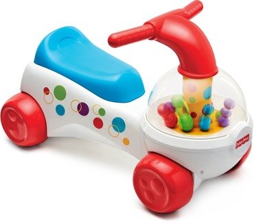 FISHER PRICE CHODZIK JEŹDZIK Z WIRUJĄCYMI PIŁKAMI