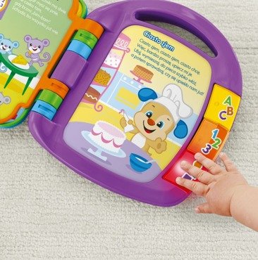 Fisher Price KSIĄŻECZKA Z WIERSZYKAMI Mówi po polsku FRC70