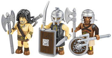 GLADIATORZY 3 FIGURKI COBI IMPERIUM ROMANUM KLOCKI 38el 20066