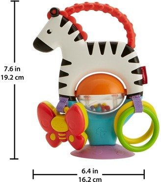 GRZECHOTKA AKTYWIZUJĄCA ZEBRA FISHER PRICE 3 m +