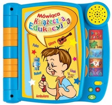 KSIAZECZKA EDUKACYJNA Smily Play mówi po polsku