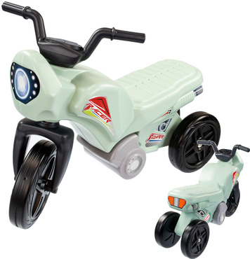 Mochtoys MOTOREK ROWEREK BIEGOWY JEŹDZIK TRÓJKOŁOWY Trike ZIELONY