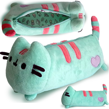 PIÓRNIK PUSHEEN PLUSZOWY SASZETKA TUBA kosmetyczka DLA DZIEWCZYNKI KOT