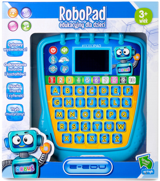 ROBOPAD PAD EDUKACYJNY DLA DZIECI INTERAKTYWNY TABLET NAUKA CZYTANIA