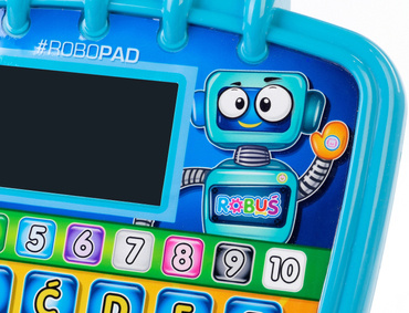 ROBOPAD PAD EDUKACYJNY DLA DZIECI INTERAKTYWNY TABLET NAUKA CZYTANIA