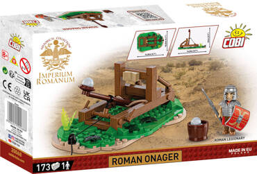 RZYMSKA KATAPULTA COBI IMPERIUM ROMANUM ONAGER KLOCKI 173el FIGURKA 20068