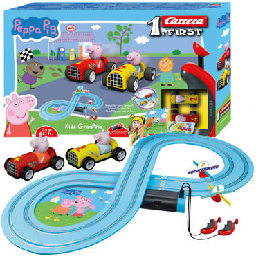 ŚWINKA PEPPA PIG TOR 2,4m KIDS GRANPRIX CARRERA FIRST