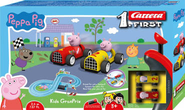 ŚWINKA PEPPA PIG TOR 2,4m KIDS GRANPRIX CARRERA FIRST