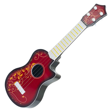 UKULELE GITARA KLASYCZNA DLA DZIECI 4 metalowe STRUNY 45cm