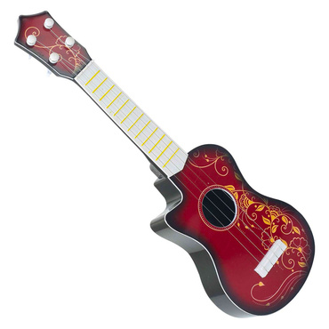 UKULELE GITARA KLASYCZNA DLA DZIECI 4 metalowe STRUNY 45cm